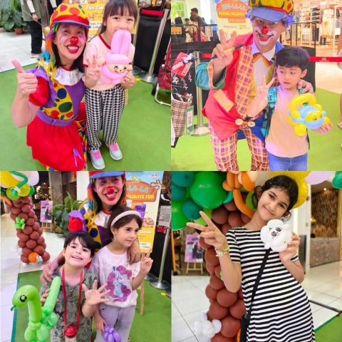 Clown & Balloon - School Holiday