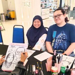 FREE Caricature on Mother's Day
