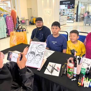 FREE Caricature on Mother's Day