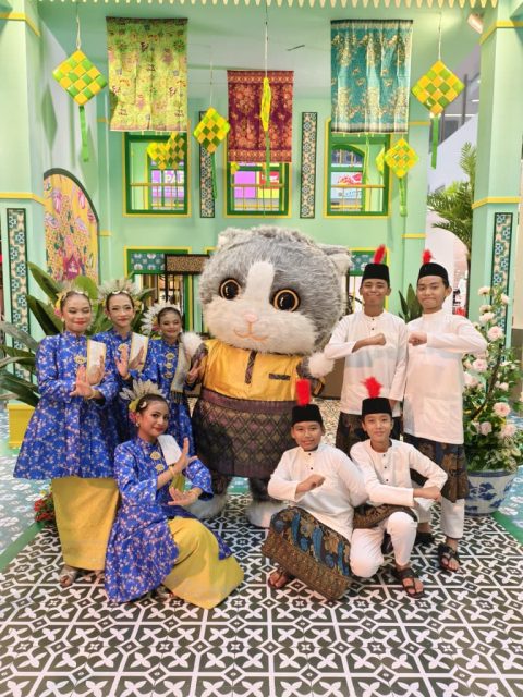 Raya Cat Mascot
