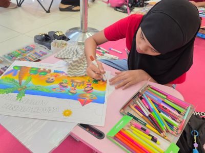 School Holiday Colouring Contest