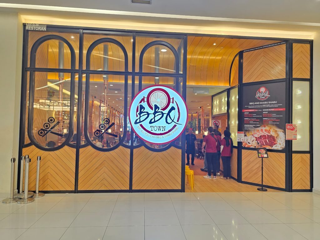 BBQ Town storefront at KIPMall Setapak