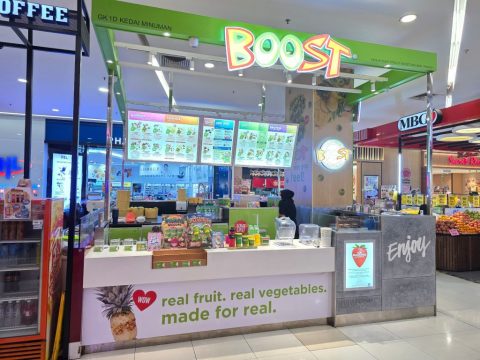 Boost Juice storefront
