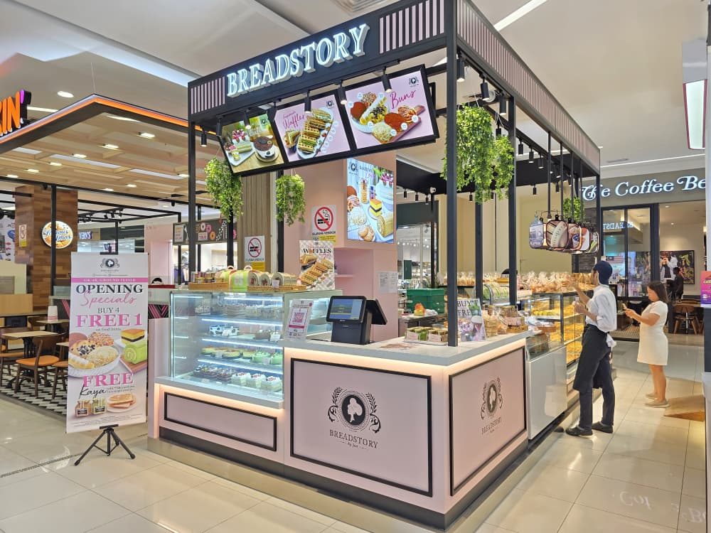 Bread Story storefront at KIPMall Setapak