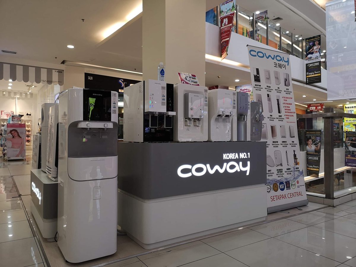 Coway storefront at KIPMall Setapak