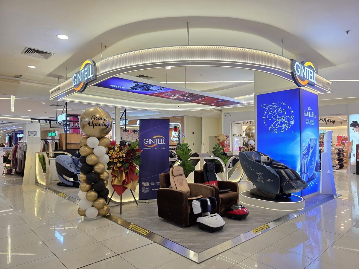 GINTELL storefront at KIPMall Setapak