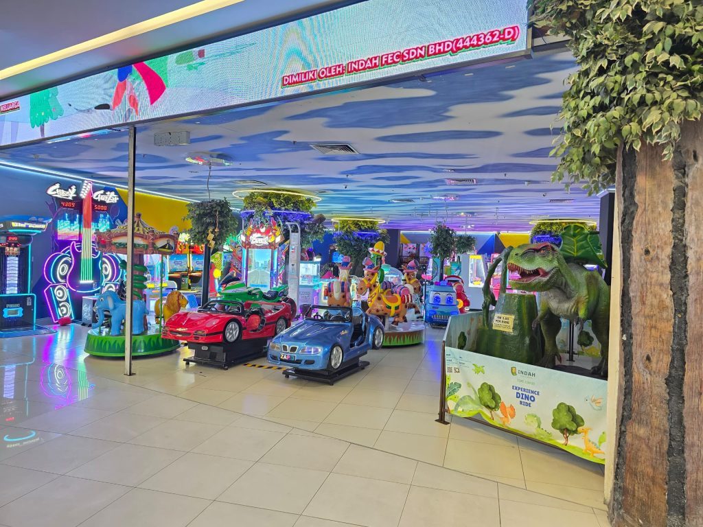 IDM Family Games Centre storefront at KIPMall Setapak