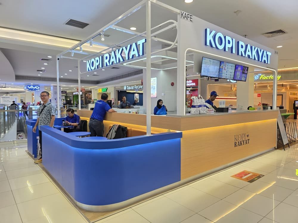 Kopi Rakyat storefront at KIPMall Setapak