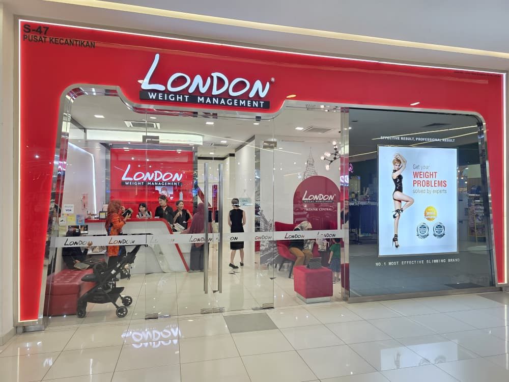 London Weight Management storefront at KIPMall Setapak