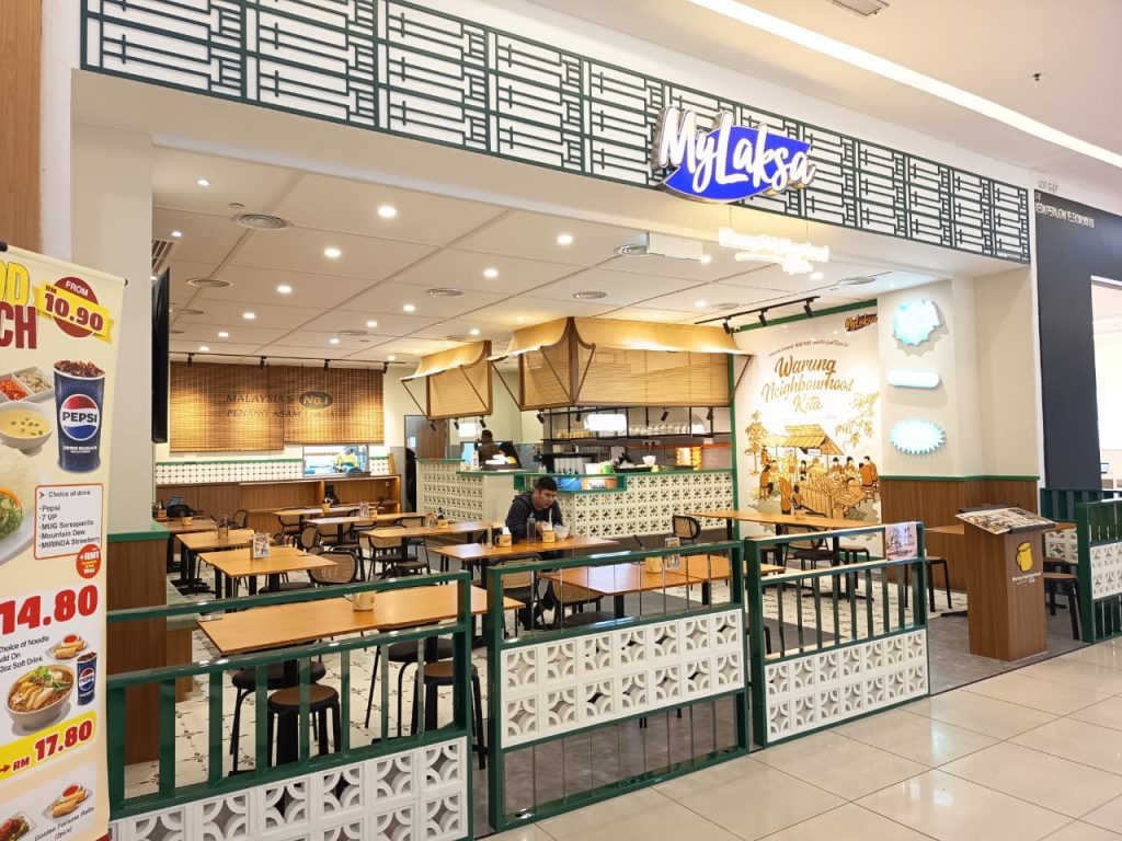MyLaksa storefront at KIPMall Setapak