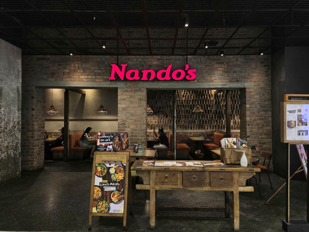 Nando's storefront at KIPMall Setapak