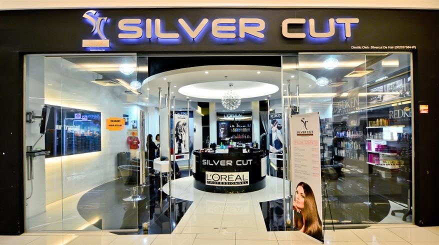 Silver Cut storefront at KIPMall Setapak