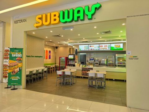 Subway storefront